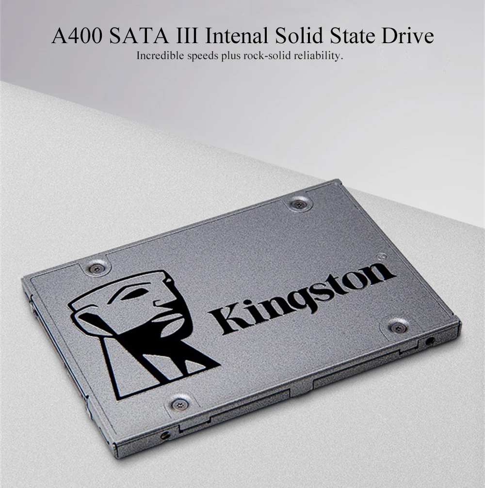 Kingston-SSD interno a400, unidade de estado sólido,