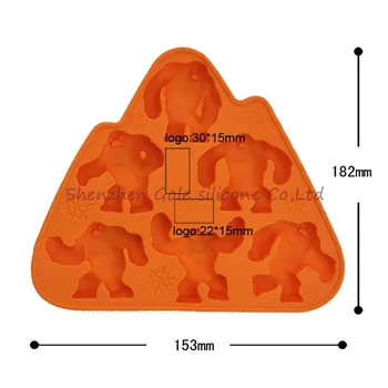 

Monster Ice Mold Silicone Mold Cooking Tools Cookie Cutter Ice Molds Cream Mould Ice Cube Tray Silicone Sorvete Ice Form Tools