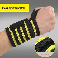 Обхватывает запястье тяжелая атлетика перчатки силовые упражнения в зале оборудование Бодибилдинг Кроссфит сила тренировочный обертывания для поддержки запястья скобка