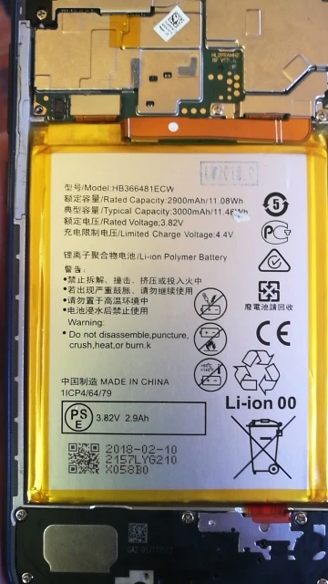 3000 мА/ч HB366481ECW для huawei p9/p9 lite/honor 8/p10 lite/y6 II/p8 lite 2017/p20 lite/p9lite | Мобильные телефоны и