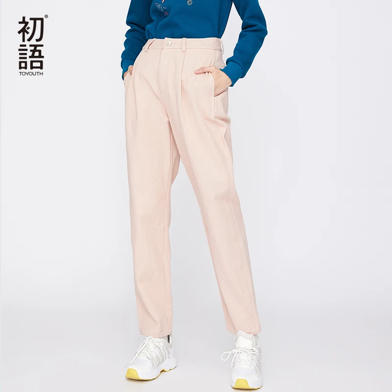 

Toyouth Women Loose Pants Straight Trousers Sweatpants Harajuku Casual Mid Waist Female Pantalon Streetwear Korean 2019