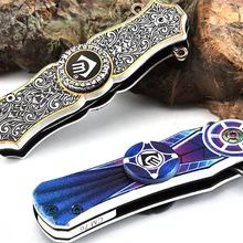 16-20 см Высокое качество нержавеющий нож Спиннер Игрушка антистресс Спиннер движения Мини Спорт Открытый Спиннер подарок для взрослых d10