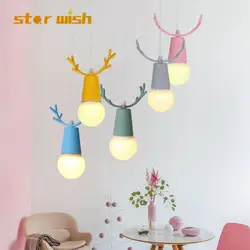 Лампы с рогами Макарон Star wish