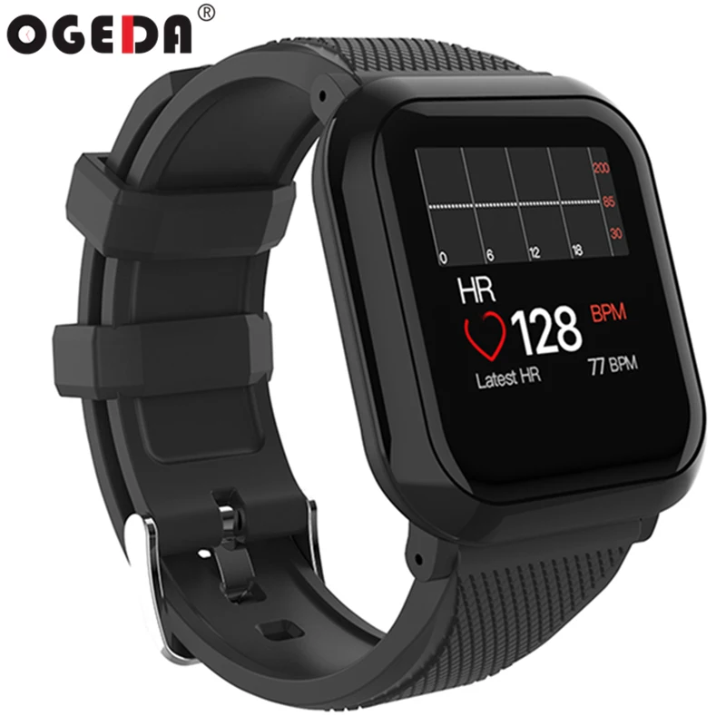 

OGEDA Sport Watch Blood Pressure Heart Rate Monitor Smart Watch IP68 Waterproof Sports Fitness Tracker Men And Women Smart Watch