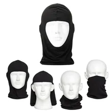 Мужская и женская универсальная мотоциклетная велосипедная маска для защиты шеи из лайкры для всего лица, велосипедная маска для головы, защитная маска для спорта на открытом воздухе