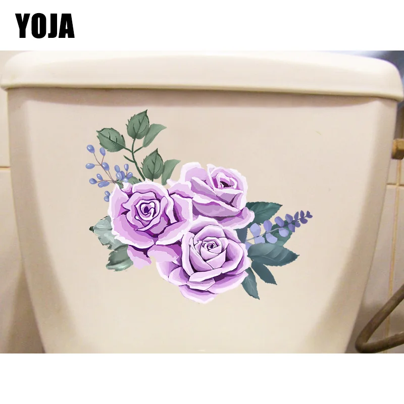 YOJA 21 4*18 4 см креативные романтичные фиолетовые розы декор для ванной комнаты