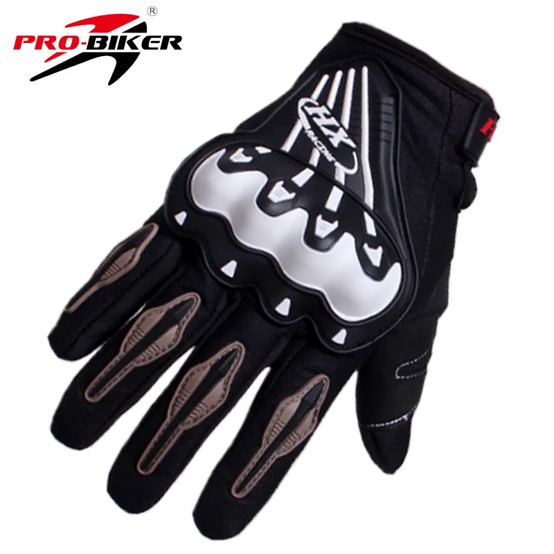 

Professional High Quality Auto Racing Gloves Motorcycle Protect Hands Full Finger Breathe Patchwork Flexible Glove