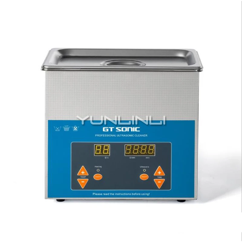 

Small Ultrasonic Cleaning Machine Parts Aluminum Plate Device Ultrasound Washing Machine VGT-1730QTD