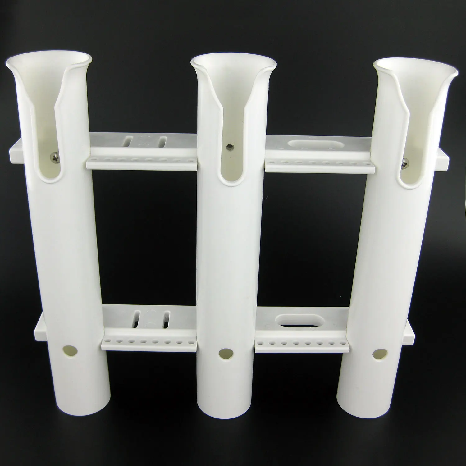 Buy Marine Plastic Rod Holder 3 Tube PP Fishing 3 Link