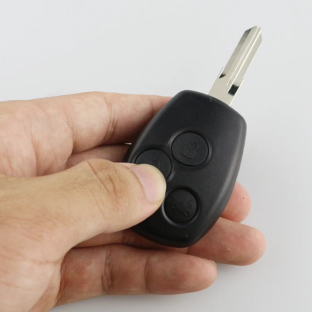 Chiave/Telecomando Per Renault Trafic Megan Modus Clio Modus Kangoo Logan Sandero Spolverino - 3 Bottoni Id46 Pcf7947 Chip Di 433mhz Renault -
