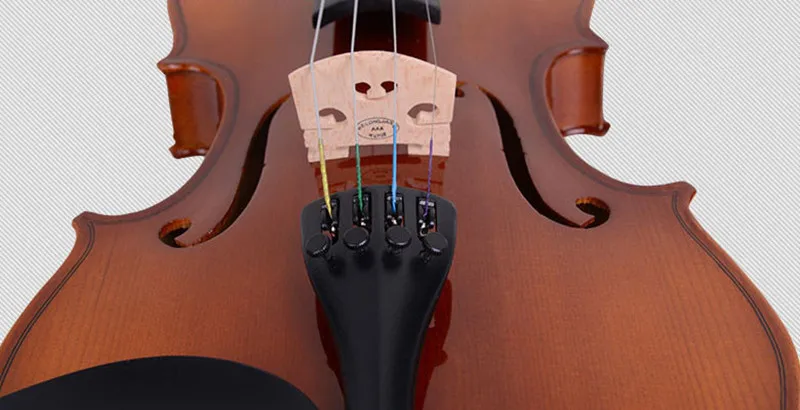 Alice A703 Violin Strings Steel Core Super Light Set for 18 44 Size Violin 4pcsset Top Quality violin strings-6