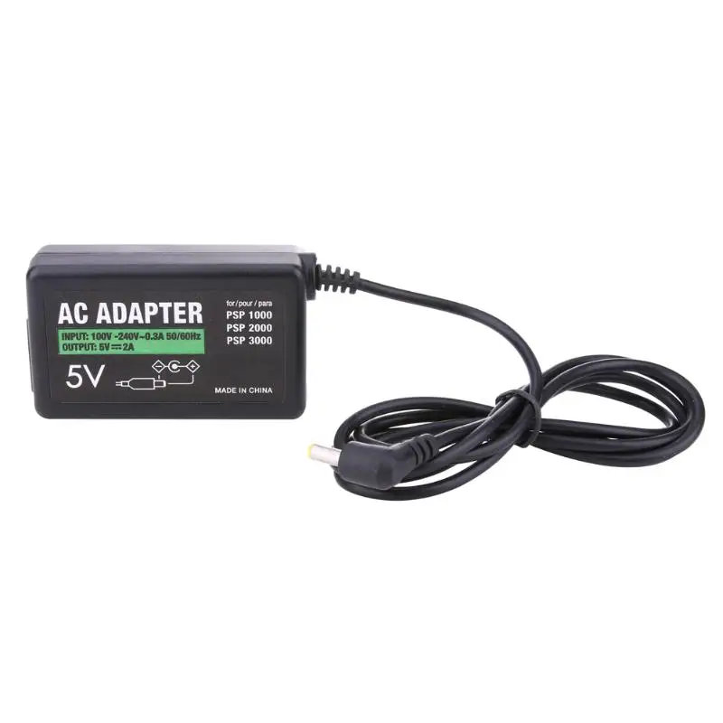 

EU Plug Home Wall Charger AC 100V - 240V Adapter Power Supply Cord Cable for PSP For Sony PSP 1000 2000 3000
