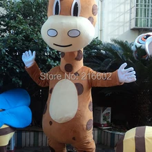 Маскарадные костюмы костюм талисмана жирафа для взрослых новогодние костюмы на Хэллоуин костюм