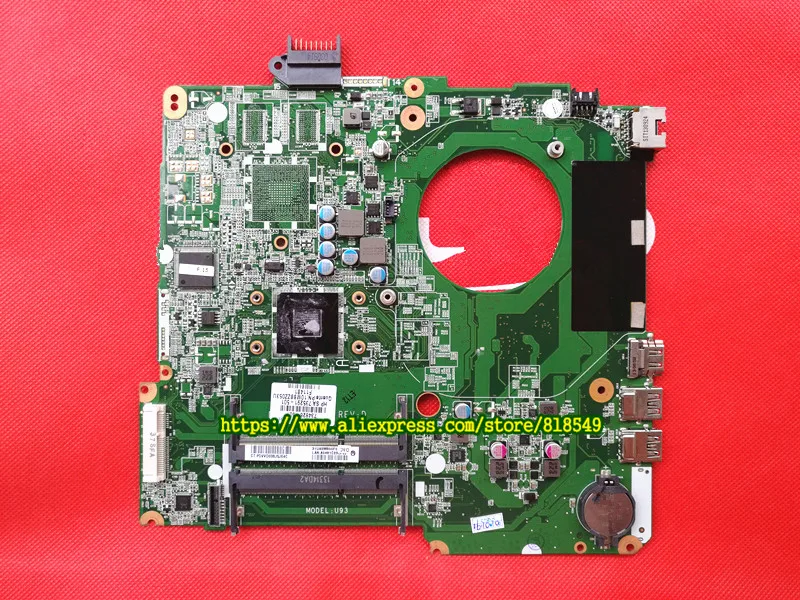 Original Mainboard Fit For HP Pavilion 15 15-N Series 734826-501 A4-5000 CPU Laptop Motherboard DA0U93MB6D0 wholesale new 734826 501 734826 001 laptop notebook motherboard for hp pavilion touchsmart 15 15 n a4 5000m series