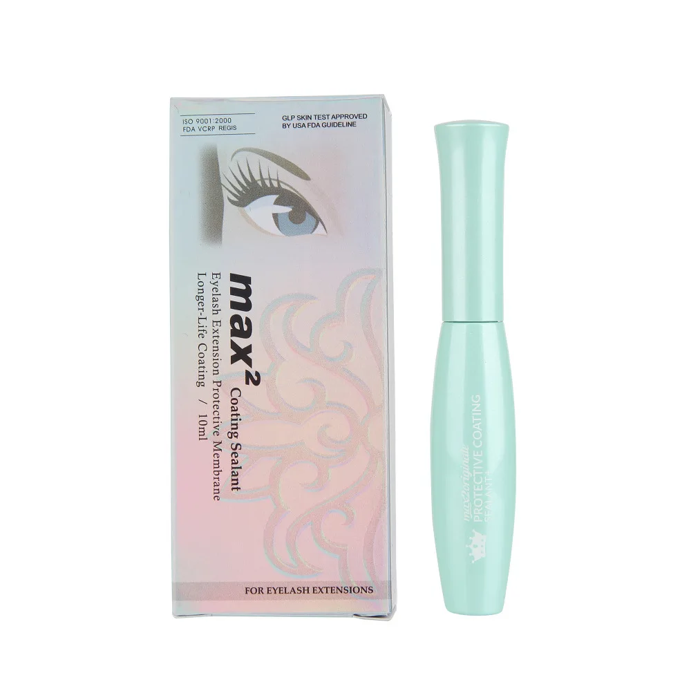

10ml/Bottle max2 Make Up Eyelashes Coating Sealant Individual Eyelash Extension Protective Membrane Longer-life Eye Lash Coating