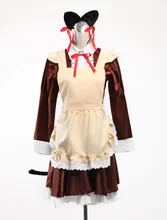Mi Pequeña Hermana no Puede Ser Este Lindo Oremo Gokou Ruri Kuroneko traje De Halloween Cosplay Maid Version