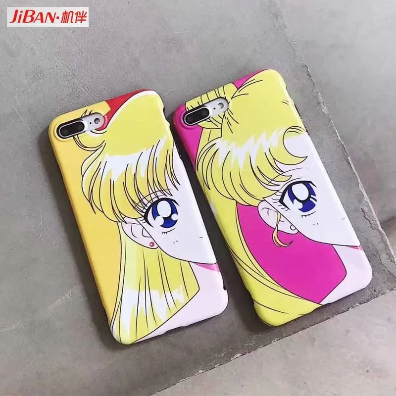 JIBAN для Apple iphone 6 6S 6plus 7 плюс 8 Капа Lovley Панели телефона с рисунком скраб мягкий