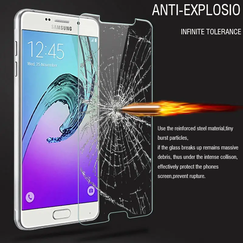 Для samsung Galaxy J1 J2 J3 J5 J7 J310 J510 J710 2016 J320 J520 J720 2017 закаленное Стекло Экран защитная