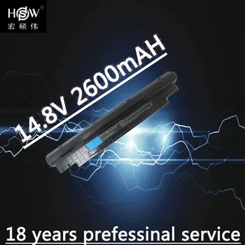 

HSW 14.4V 2600MAH 4cell replace Laptop Battery For Dell Inspiron 14Z 14z-N411z N411z Vostro V131 V131D V131R black bateria