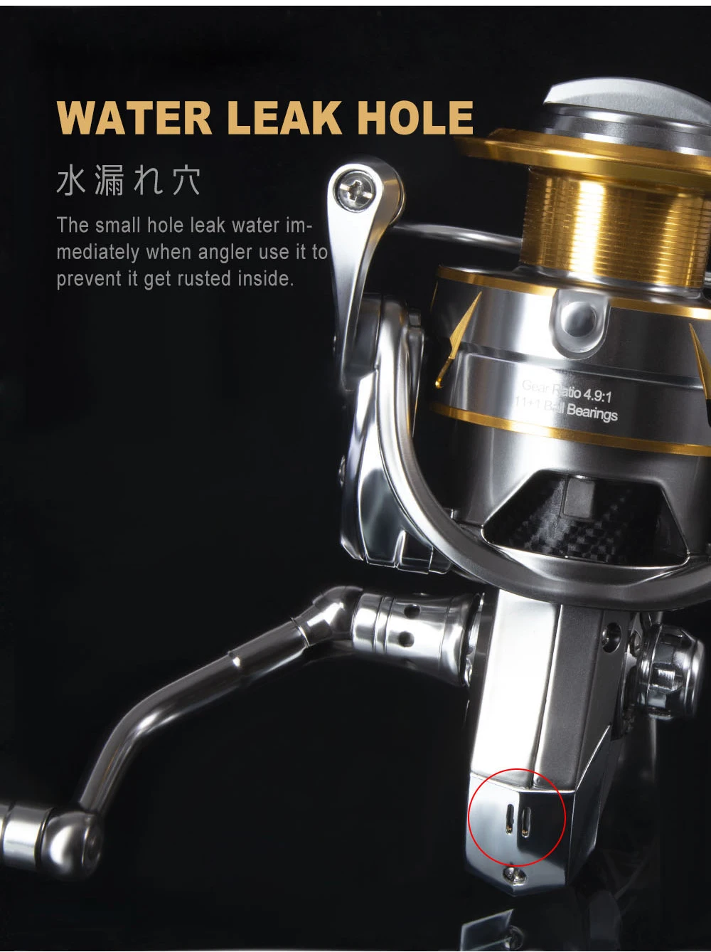 Molinete de Fiação Hunthouse Japão Pesca Saltist Lsw3000-lsw10000 4.9: 1 5.1: 10bb Liga 20kg Jigging Fiação Trolling Carretel Fez 21 Esporte e Lazer