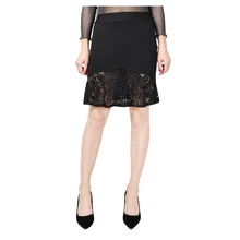 Panjoiner плюс Размеры сексуальное кружевное лоскутное платье в стиле «хип Мини-юбки летние Для женщин вечерние юбка Повседневное Saias Мини Faldas S014