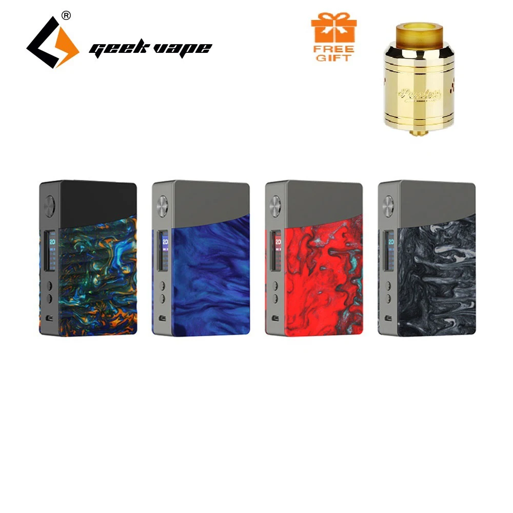 

Original GeekVape NOVA 200W TC Box MOD with Advanced AS Chip & Attractive Colors E-cig Vape Mod No 18650 Battery VS Drag Mod