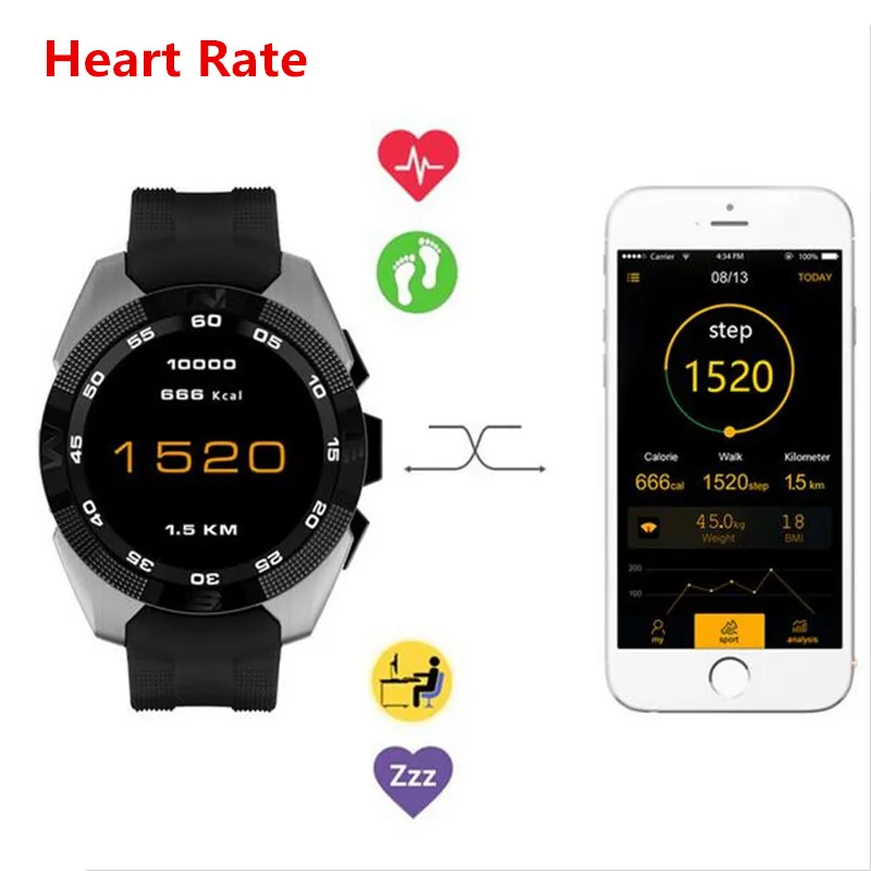 smartwatch android with heart rate monitor