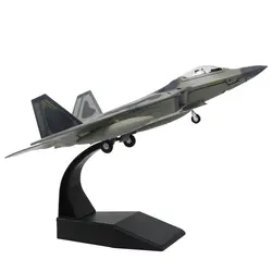 1/100 масштаб F-22 "Raptor" Истребитель металлический истребитель военная модель Fairchild Республика литья под давлением модель самолета