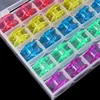 25Pcs/Set Bobbins Box Set Sewing Machine Spools Colorful Plastic Metal And Case Storage Box Sewing Machine Tools Accessories ► Photo 2/6