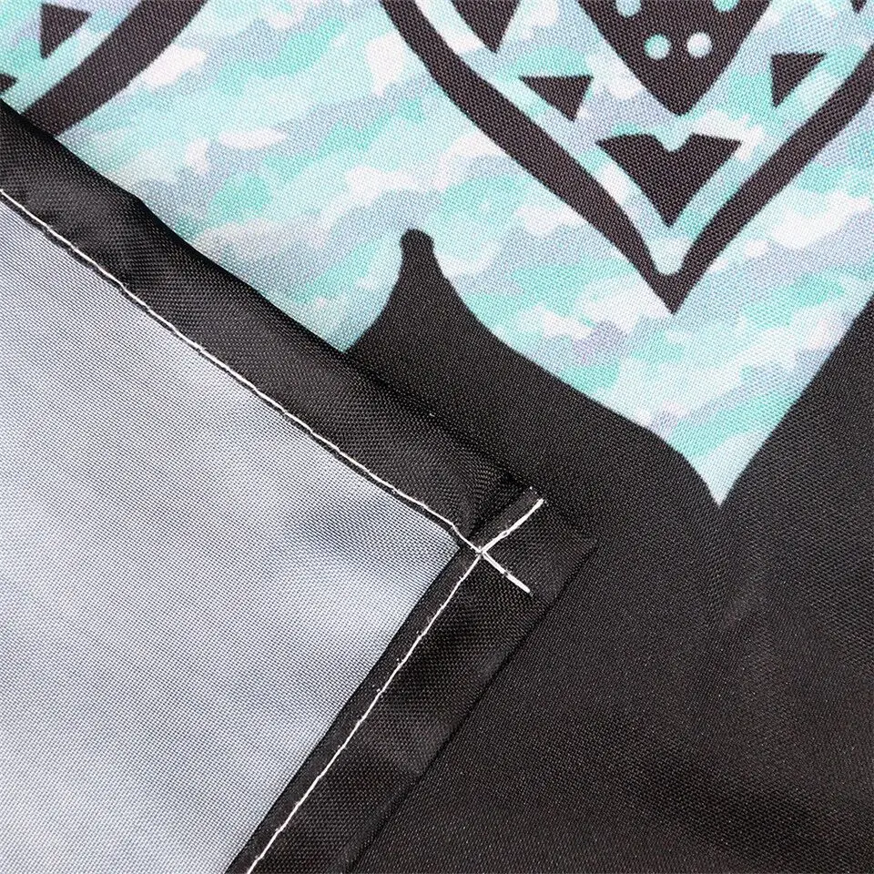  BeddingOutlet Mandala Tablecloth Waterproof Rectangle Dinner Table Cloth Boho Bohemian Decoration T