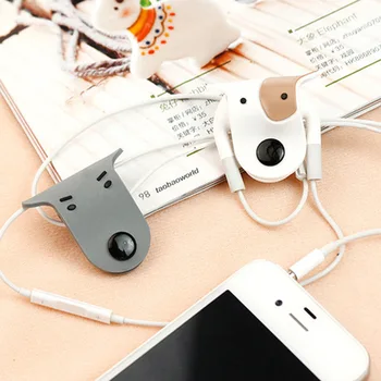 

100pcs/lot Cable Organizer Bobbin Winder Protector Wire Cord Management Marker Holder Cover For iphone USB Data cable Earphone