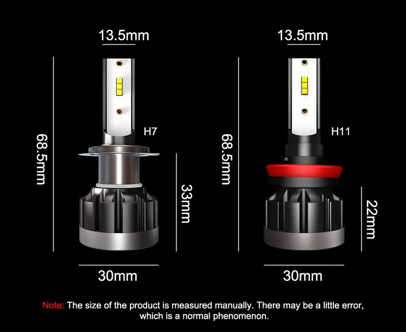 2 шт. Led H4 Hb2 Hi/Lo Автомобильные фары 6000K фары 40 Вт 4000лм пара 12 В Светодиодные Автомобильные фары Automotivo 9 V-36 V