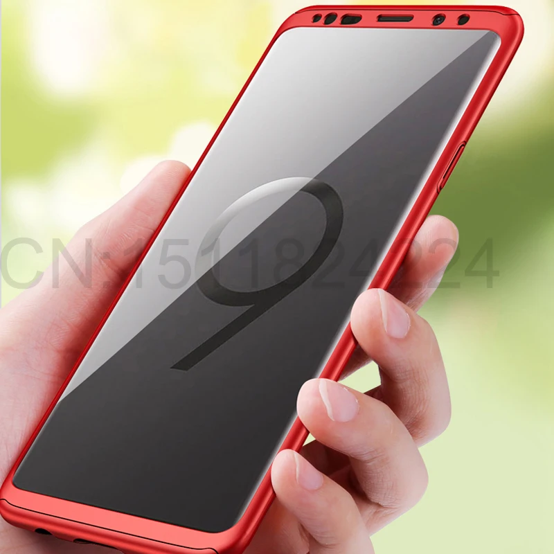 360 Degree Shockproof Case For Samsung Galaxy S9 S8 Plus Note 8 Phone Cover For Samsung S8 S9 S7 Edge Pro A3
