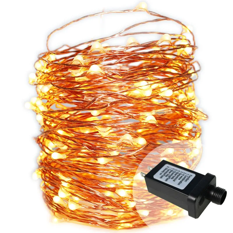 outdoor string lights 30m