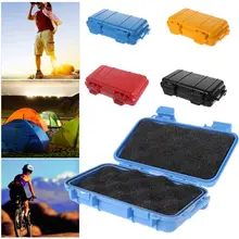 4 цвета Кемпинг EDC ударопрочный водонепроницаемый ящик безопасный спасательный контейнер для хранения S L
