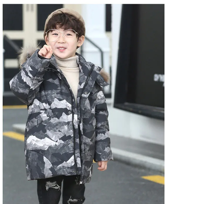 camouflage hooded white duck down coats for kids outerwear tops for teenage boys winter jackets clothing new 2018 children coats (10)