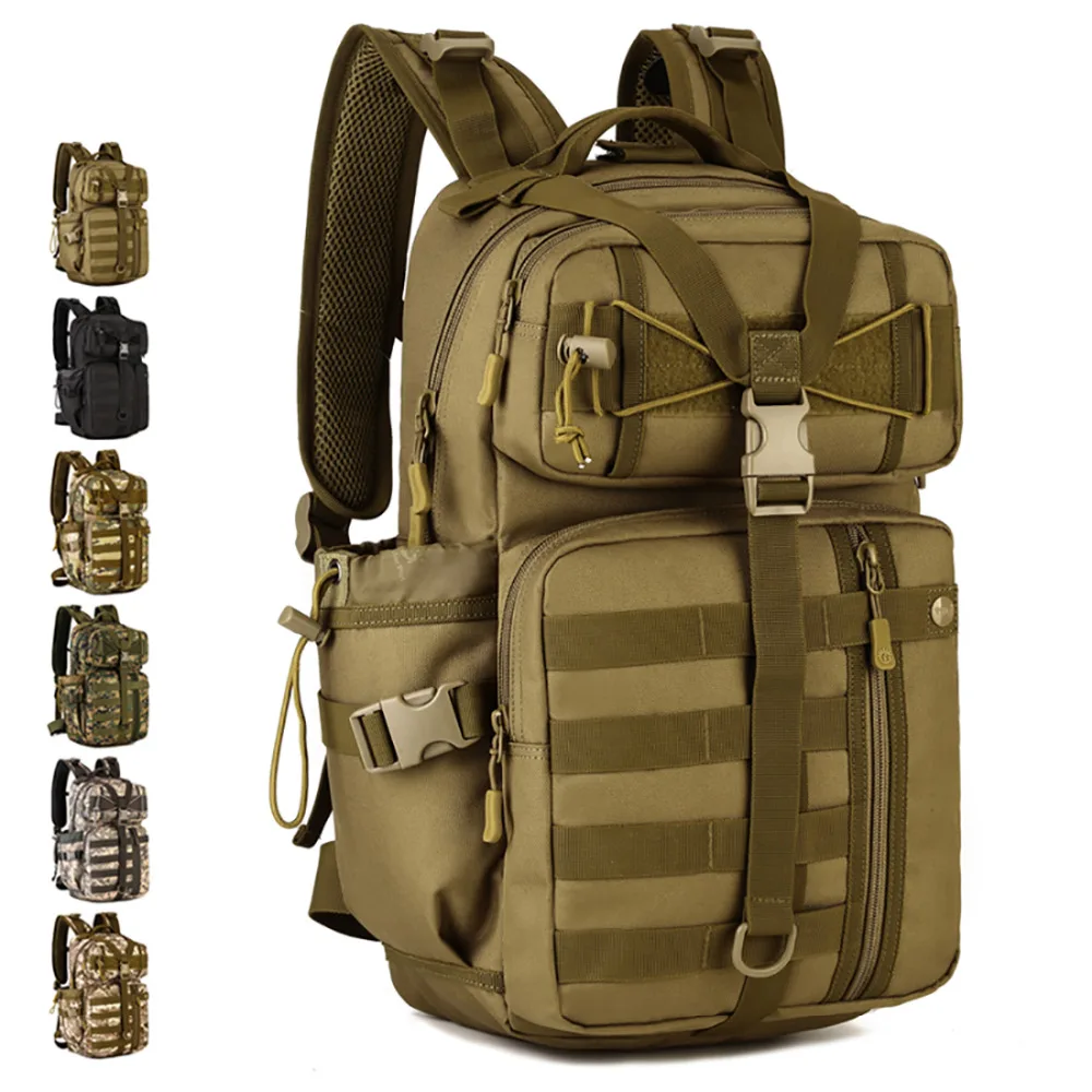 Military Assault Men's Rucksack School Book Bag Travel Laptop Bags