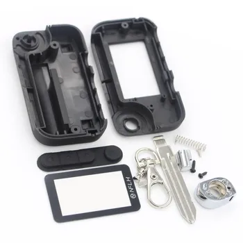 

Starline A92 uncut blade fob case cover A94 A95 V63 T94 folding car flip remote + A92 Glass