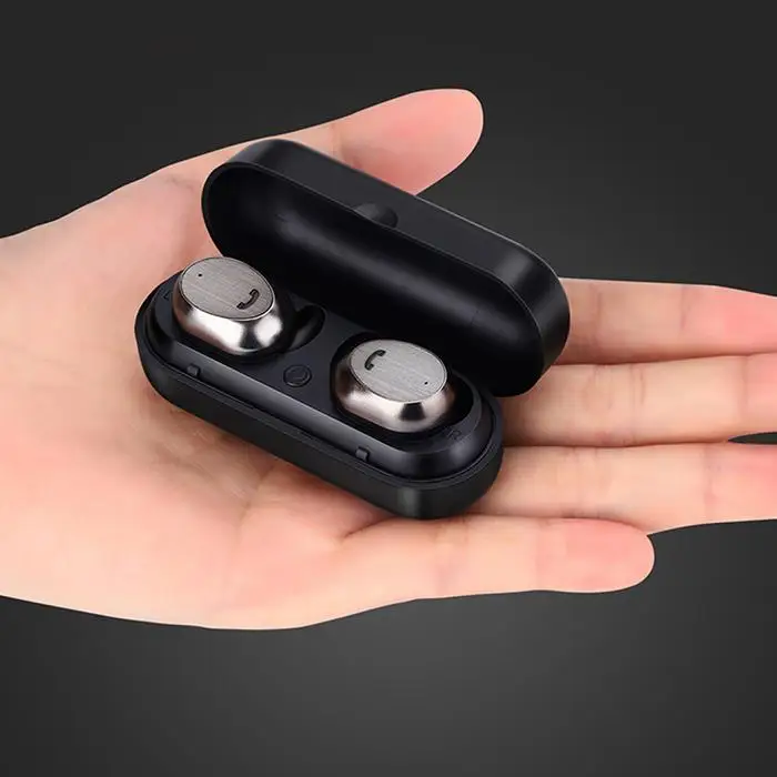 Беспроводные наушники TWS с зарядной док-станцией Bluetooth
