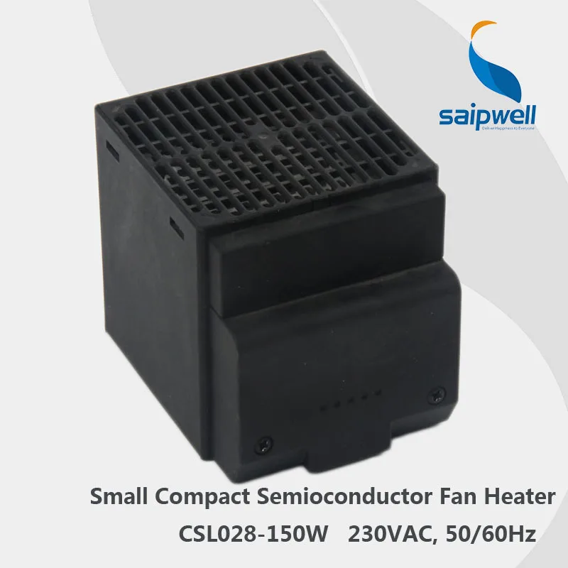 

Black Small Compact Semiconductor Fan Heater ( CSL028-150W )
