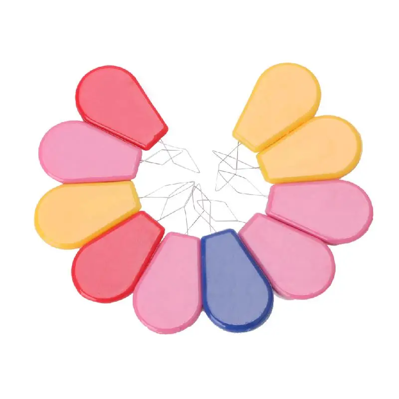 

10Pcs/Pack Plastic Bow Wire Needle Threader Hand Machine Sewing Stitch Insertion Tool Drop shipping
