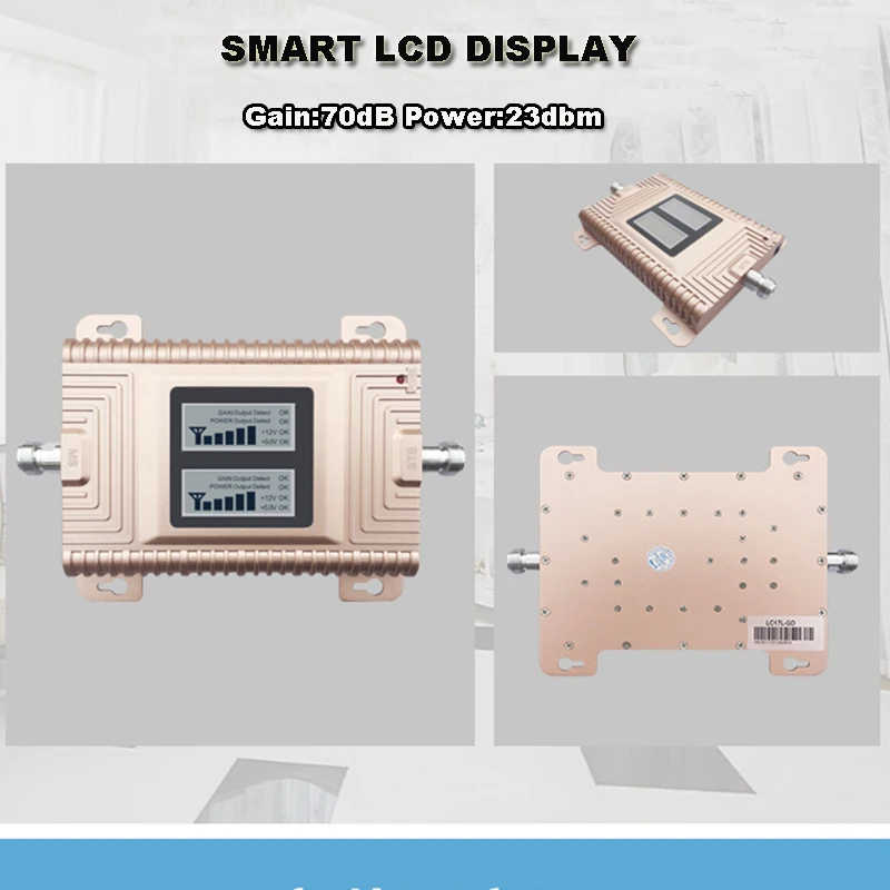 2G 3G cellular signal booster LCD 9002100mhz mobile signal amplifier repeater gsm for 2G 3G calling and date (5)