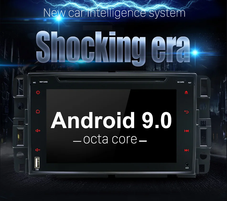 Flash Deal Eunavi Car DVD GPS 2G+32G Navi For Chevrolet/Silverado/Tahoe/Monte GMC Yukon/Denali/Acadia 2 Din Car Radio Stereo BT WIFI 8 Core 2