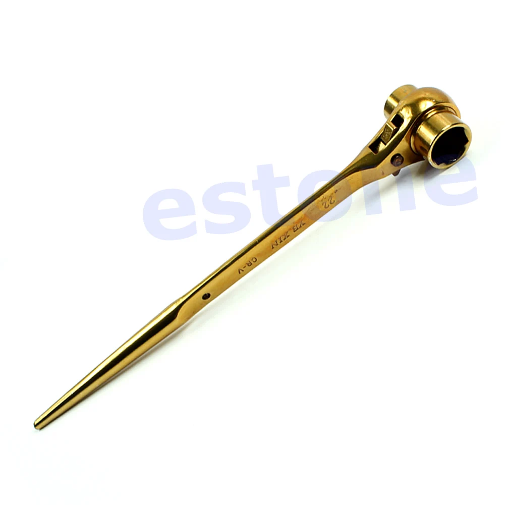 

The best and New New Useful Hexagon Scaffold Podger Ratchet Spanner Ratcheting Socket Wrench Tool MAR20_0