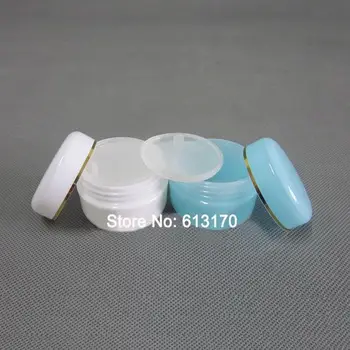 

Cosmetic Container Ointment Tins Cream Jar With Silver 50pcs 30g 30ml Plastic Empty Day Refillable Inner Lid Free Shipping