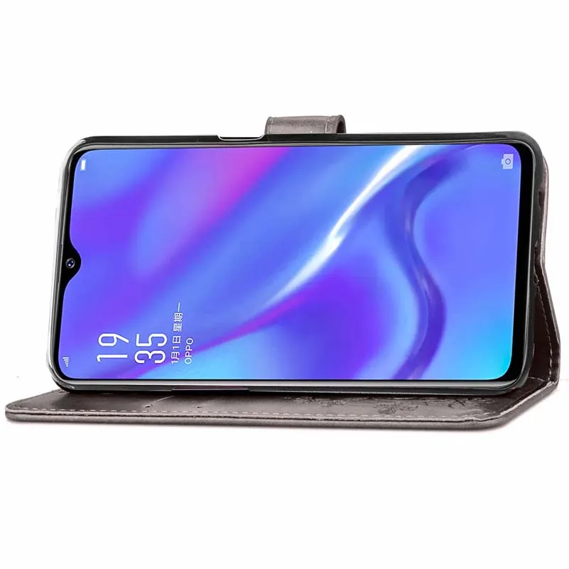 Роскошный элегантный Фотофон BEFOSPEY с четырьмя листьями для Oppo K1|Чехлы-портмоне| |