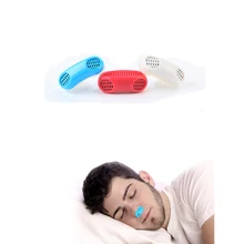 Силиконовое устройство против храпа носорасширитель апноэ помощь для сна стоп клипса от храпа зажим для носа Анти-храп очиститель воздуха 4 цвета