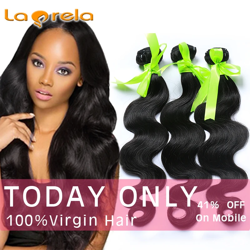 Peruvian Virgin Hair Body Wave 3 Bundle Deals Peruvian Body Wave Human Hair Bundles 7A Unprocessed Human Hair Weave