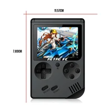 Универсальная мини-видео Ретро портативная игровая консоль плеер 3,0 дюймов 8 бит классический ТВ Портативный Ручной игровой плеер RETRO-FC