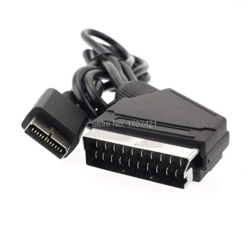6Ft For Sony Playstation PS1 PS2 PS3 RGB SCART Cable TV AV Lead Replacement Connection Cable For PAL Consoles (9)